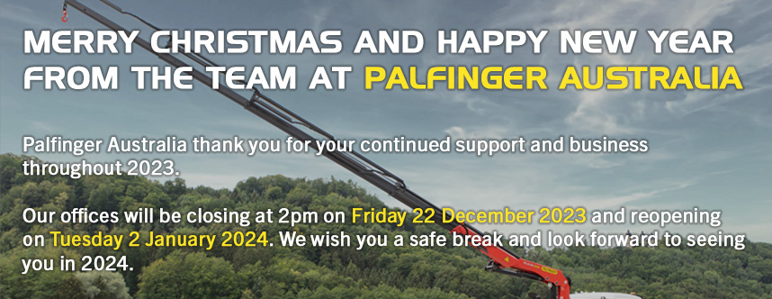 Merry Christmas from Palfinger Australia